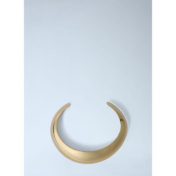 Saint Laurent Women Polished Metal Cuff Bracelet